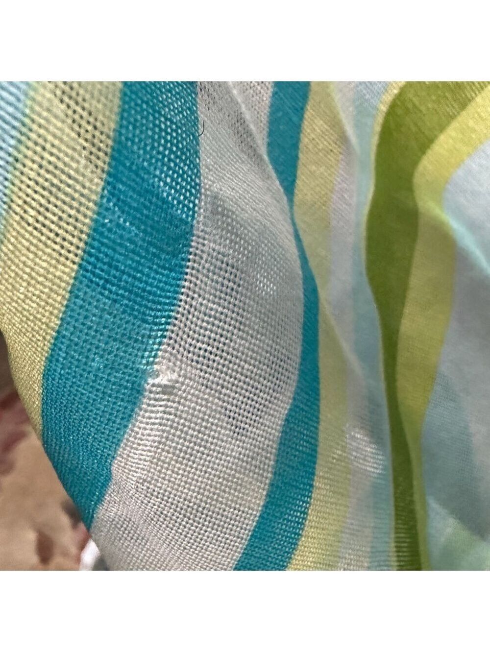Talbots Striped Scarf,Beautiful - Picture 9 of 11